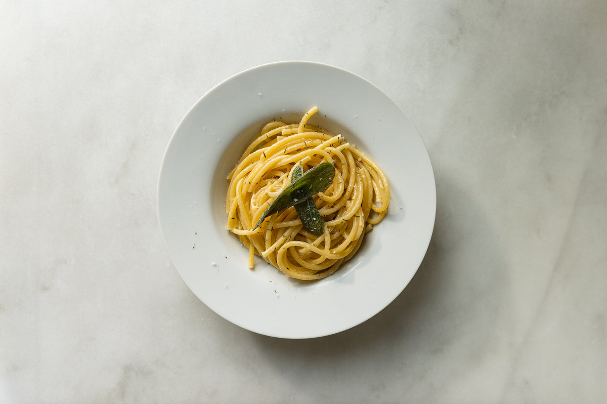 Brown-Butter Pasta with Crispy Sage and Parmesan