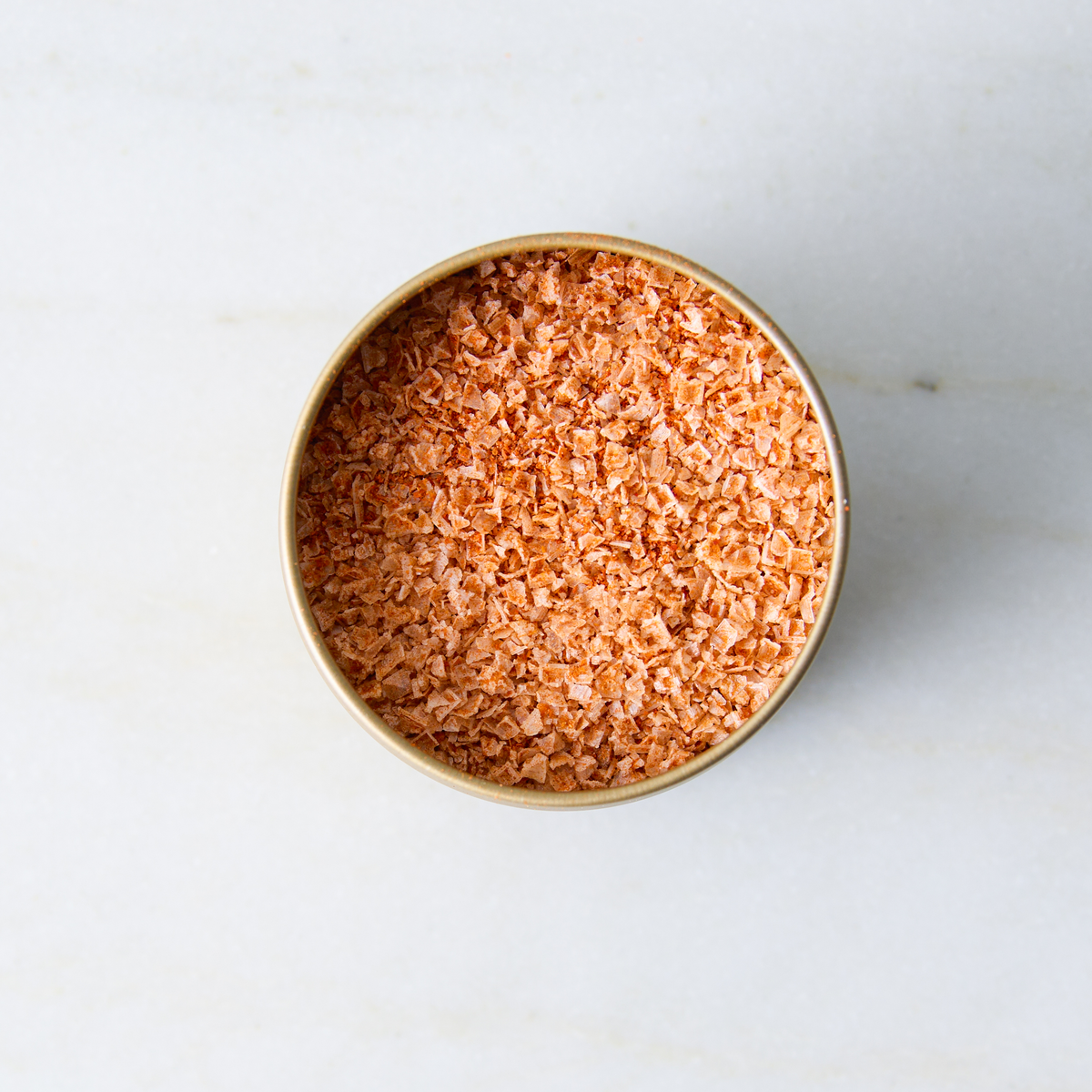 a container of orange crumbs